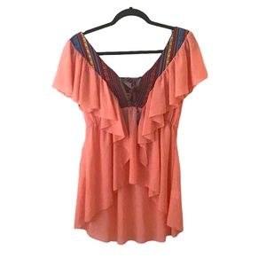 Must Have women’s bohemian style blouse size large
